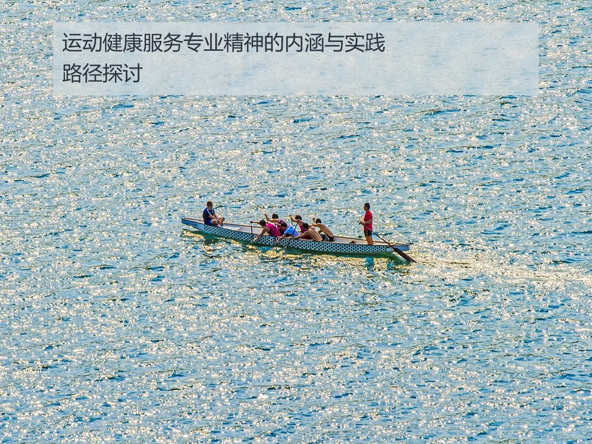运动健康服务专业精神的内涵与实践路径探讨